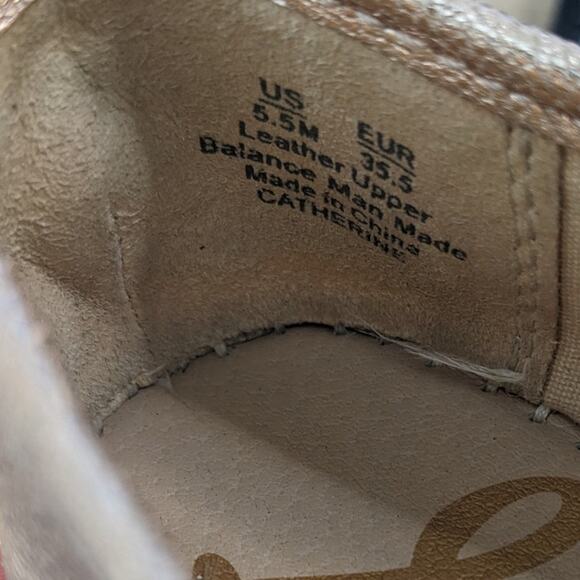 Sam Edelman Rose Gold Catherine Woven Platform Espadrilles 5 1/2 - Picture 8 of 11